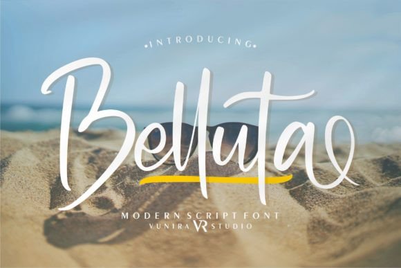 Belluta: A Script Font That Elevates Digital Design