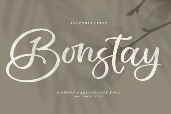 Bonstay: A Contemporary Handwritten Font for Creative Branding