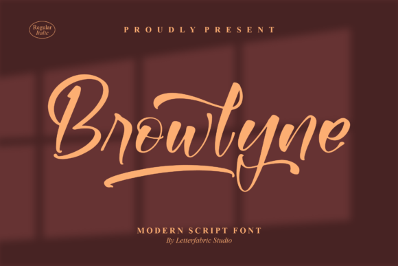 Browlyne: A Stylish Script Font for Campaign Designers