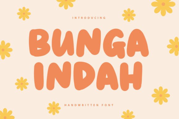 Bunga Indah Font: A Handwritten Typeface That Adds Warmth to Web Design