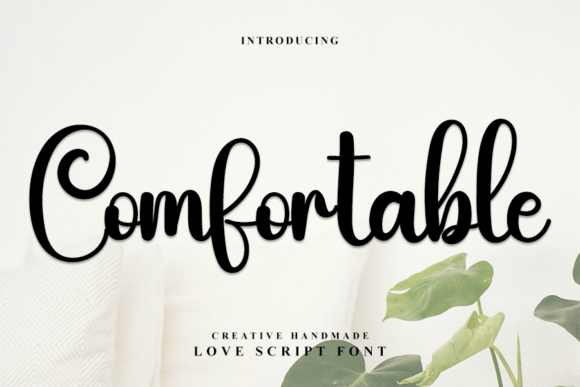 Comfortable Script Font for Beautiful Handmade and Craft Projects