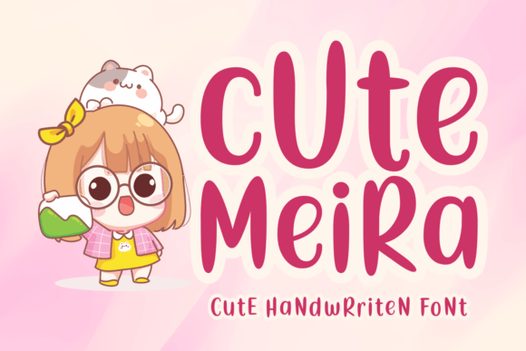 Cute Meira: A Handwritten Font That Elevates Your Brand