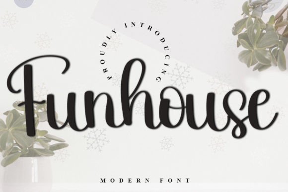 Funhouse Font: A Charming Display Typeface for Digital Design