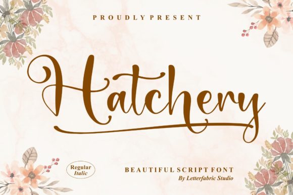 Hatchery: A Script Font for Modern Brand Identity