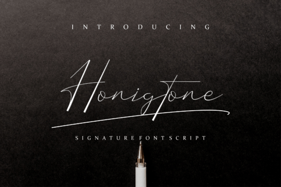 Honigtone: A Premium Script Font for Sharp Brand Campaigns