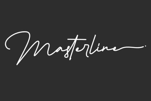 Masterline Font: Elevate Your Brand’s Style with a Premium Script Typeface