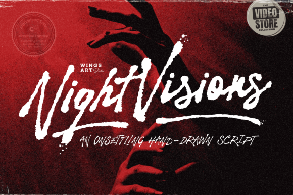 Night Visions Font: A Polished Script for Memorable Branding