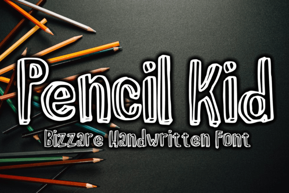Pencil Kid: A Handwritten Font That Feels Like a Playful Story