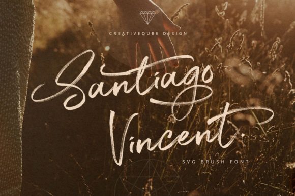 Santiago Vincent: A Script Font That Elevates Digital Design