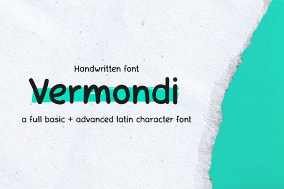 Vermondi Font: A Handwritten Typeface for Modern Web Design